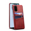 Samsung Galaxy S20 Plus Cover Kortholder til to kort Rød