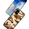 Samsung Galaxy S20 Cover Camouflage Lysebrun