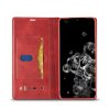 Samsung Galaxy S20 Ultra Etui Kortholder Udenpå Rød