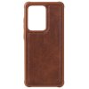 Samsung Galaxy S20 Ultra Etui Aftageligt Cover KT Leather Series-4 Brun