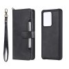 Samsung Galaxy S20 Ultra Etui Aftageligt Cover KT Leather Series-4 Sort