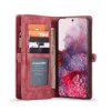Samsung Galaxy S20 Ultra Mobilplånbok Löstagbart Cover Rød