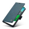 Samsung Galaxy S21 FE Etui med Kortholder Stativfunktion Blå