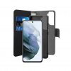 Samsung Galaxy S21 FE Fodral Wallet Detachable 2 in 1 Svart