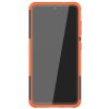 Samsung Galaxy S21 FE Cover Dækmønster Stativfunktion Orange