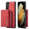 Samsung Galaxy S21 FE Cover M1 Series Aftageligt Kortholder Rød