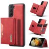 Samsung Galaxy S21 FE Cover M2 Series Aftageligt Kortholder Rød