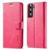 Samsung Galaxy S21 Etui med Kortholder Stativfunktion Rød