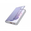 Original Galaxy S21 Etui Smart Clear View Cover Violet
