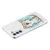 Samsung Galaxy S21 Plus Cover Selvlysende Motiv Lykkelig Kat