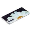 Samsung Galaxy S21 Plus Cover Selvlysende Motiv Hvid Blomst