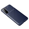 Samsung Galaxy S21 Cover Kulfibertekstur Blå