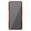 Samsung Galaxy S21 Ultra Cover Dækmønster Stativfunktion Orange