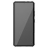 Samsung Galaxy S21 Ultra Cover Dækmønster Stativfunktion Sort