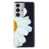 Samsung Galaxy S21 Ultra Cover Selvlysende Motiv Hvid Blomst