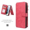 Samsung Galaxy S22 Etui Mobil tegnebog Aftageligt Cover Rød