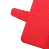 Samsung Galaxy S22 Etui Udfoldelig Kortholder Rød