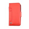 Samsung Galaxy S22 Etui Udfoldelig Kortholder Rød