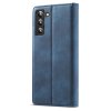 Samsung Galaxy S22 Plus Etui med Kortholder Flip Blå