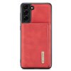 Samsung Galaxy S22 Plus Cover M1 Series Aftageligt Kortholder Rød