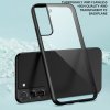 Samsung Galaxy S22 Cover Transparent Bagside Sort