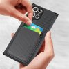 Samsung Galaxy S22 Ultra Cover Aftageligt Kortholder Sort