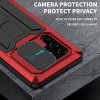 Samsung Galaxy S22 Ultra Cover Metal Stødabsorberende Kamerabeskyttelse Rød