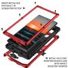 Samsung Galaxy S22 Ultra Cover Metal Stødabsorberende Rød