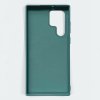 Samsung Galaxy S22 Ultra Cover Silikone Kortholder Lysegrønn