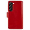 Samsung Galaxy S23 Etui Essential Leather Poppy Red