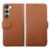 Samsung Galaxy S23 Etui Detachable Wallet Case Brun