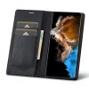 Samsung Galaxy S23 Plus Etui med Kortholder Flip Sort