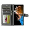 Samsung Galaxy S23 Plus Etui med Kortholder Stativfunktion Grå