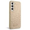 Samsung Galaxy S23 Plus Cover Fixed Glitter Case Guld