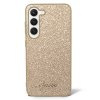 Samsung Galaxy S23 Cover Fixed Glitter Case Guld