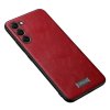 Samsung Galaxy S23 Cover Lædertekstur Rød