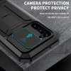 Samsung Galaxy S23 Cover Metal Stødabsorberende Kamerabeskyttels Sort