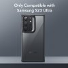 Samsung Galaxy S23 Ultra Cover Classic Kickstand Transparent Klar