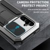 Samsung Galaxy S24 Cover Metal Stødabsorberende Kamerabeskyttels Sølv