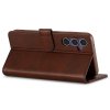 Samsung Galaxy S25 Plus Etui med Kortholder Stativfunktion Mørkebrun