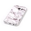 Samsung Galaxy S7 MobilCover TPU Marmor Hvid