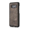 Samsung Galaxy S8 Mobilplånbok 12st Kortfack Löstagbart Skal Mörkbrun