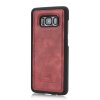 Samsung Galaxy S8 Plånboksetui Löstagbart Cover Rød