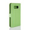 Samsung Galaxy S8 Plånboksetui PU-læder Litchi Grøn