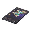 Samsung Galaxy Tab A 10.1 2019 T510 T515 Etui Kortholder Motiv Guld Fjärilar