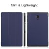 Samsung Galaxy Tab A 10.5 2018 T590 T595 Foldelig Smart Etui Stativ Mørkeblå