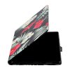 Samsung Galaxy Tab A7 10.4 T500 T505 Etui Motiv Rød Blomster