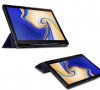Samsung Galaxy Tab S4 10.5 T830 T835 Vikbart Smart Fodral Mörkblå