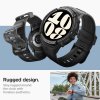 Samsung Galaxy Watch 6 40mm Cover Armbånd Rugged Armor Pro Sort