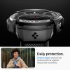 Samsung Galaxy Watch 6 Classic 43mm Skal och Armband Rugged Armor Pro Svart
